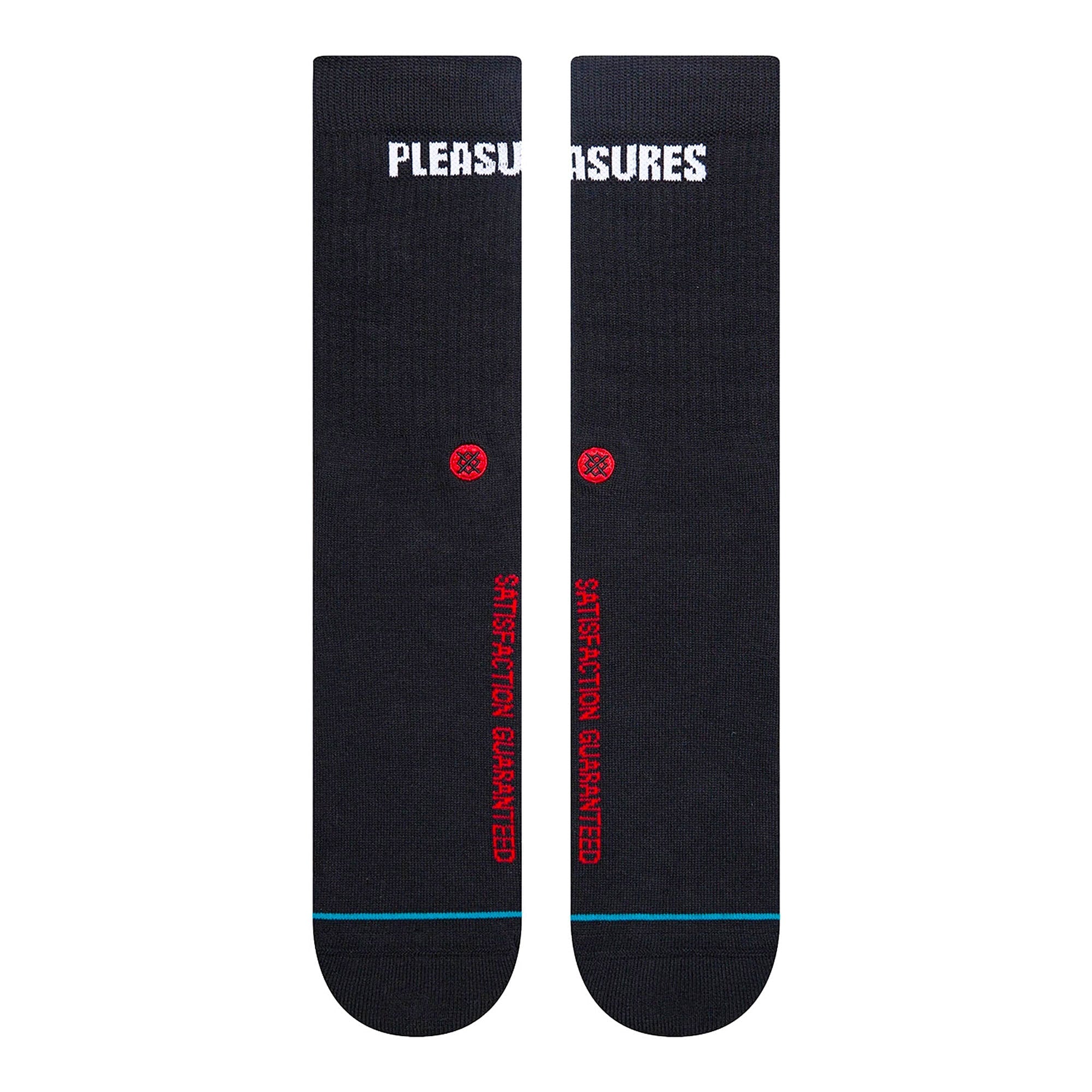Stance Pleasures x Stance Satisfaction Guaranteed Socks Black Socks Material | Overkill