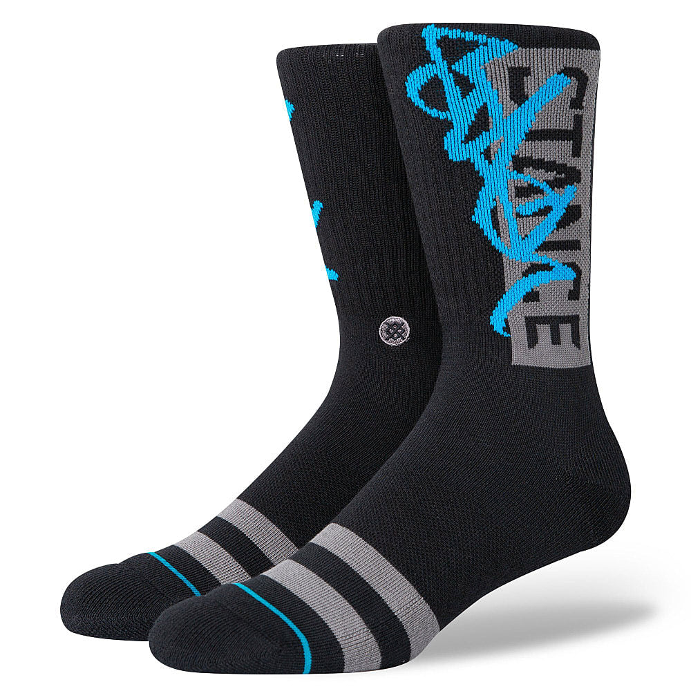 Stance Stash OG Socks Black Socks A556A21STS-BLK | Overkill