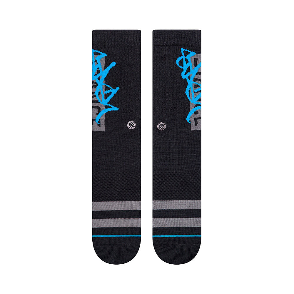 Stance Stash OG Socks Black Socks Material | Overkill
