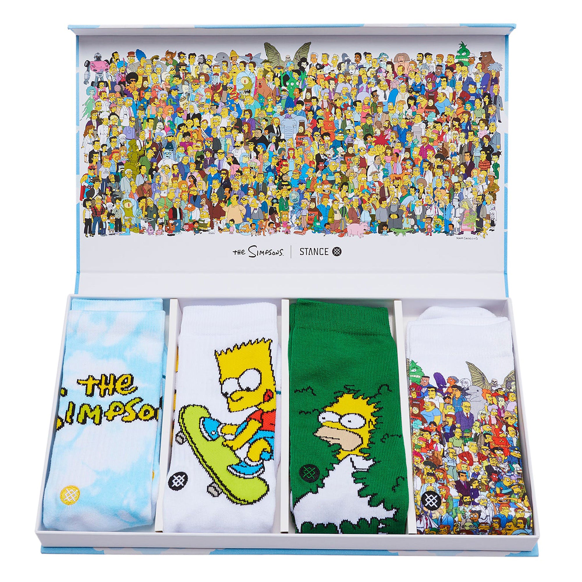Stance Simpsons Box Set Multi Socks A556A22SIM-MUL | Overkill