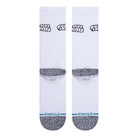 Stance Brinkman Socks White Socks Close-up | Overkill