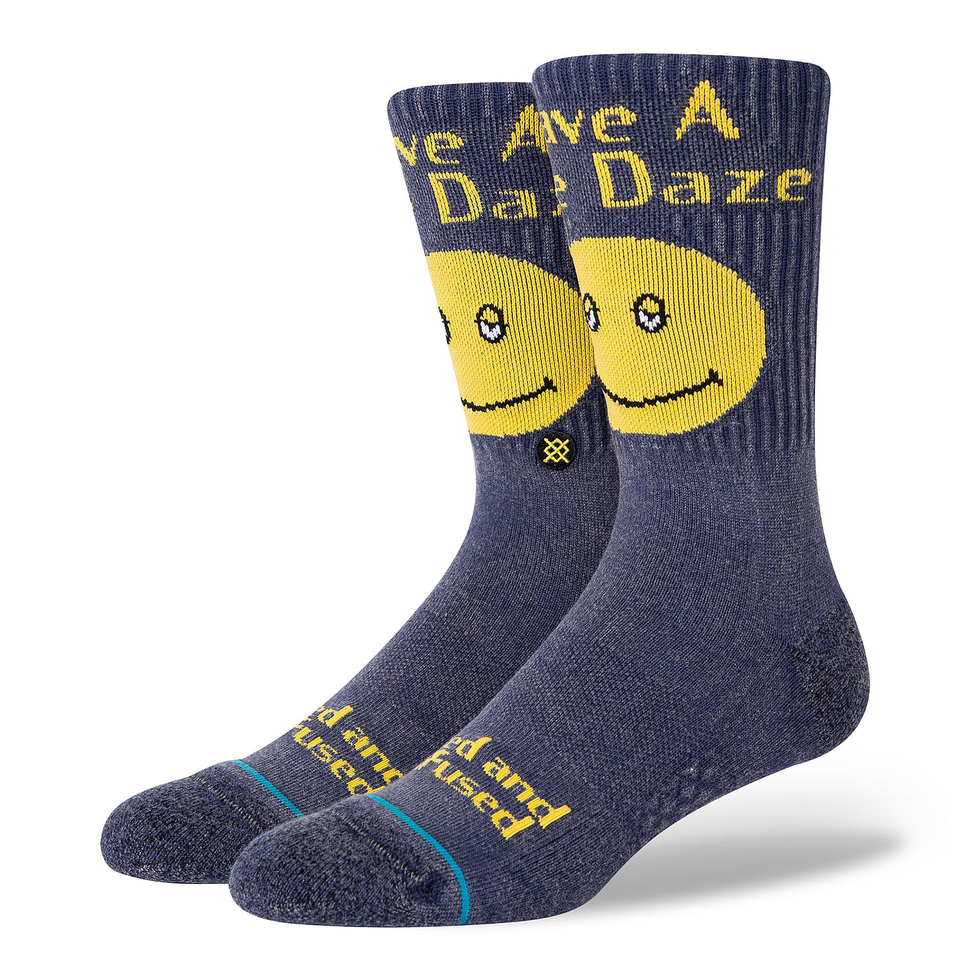 Stance Have A Nice Daze Socks Blue Socks A556B21HAV | Overkill