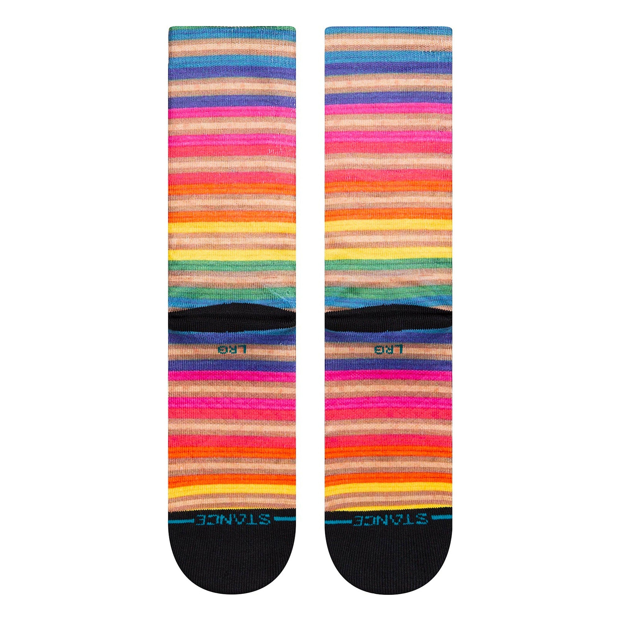 Stance Haroshi Stripe Socks Multi Socks Close-up | Overkill