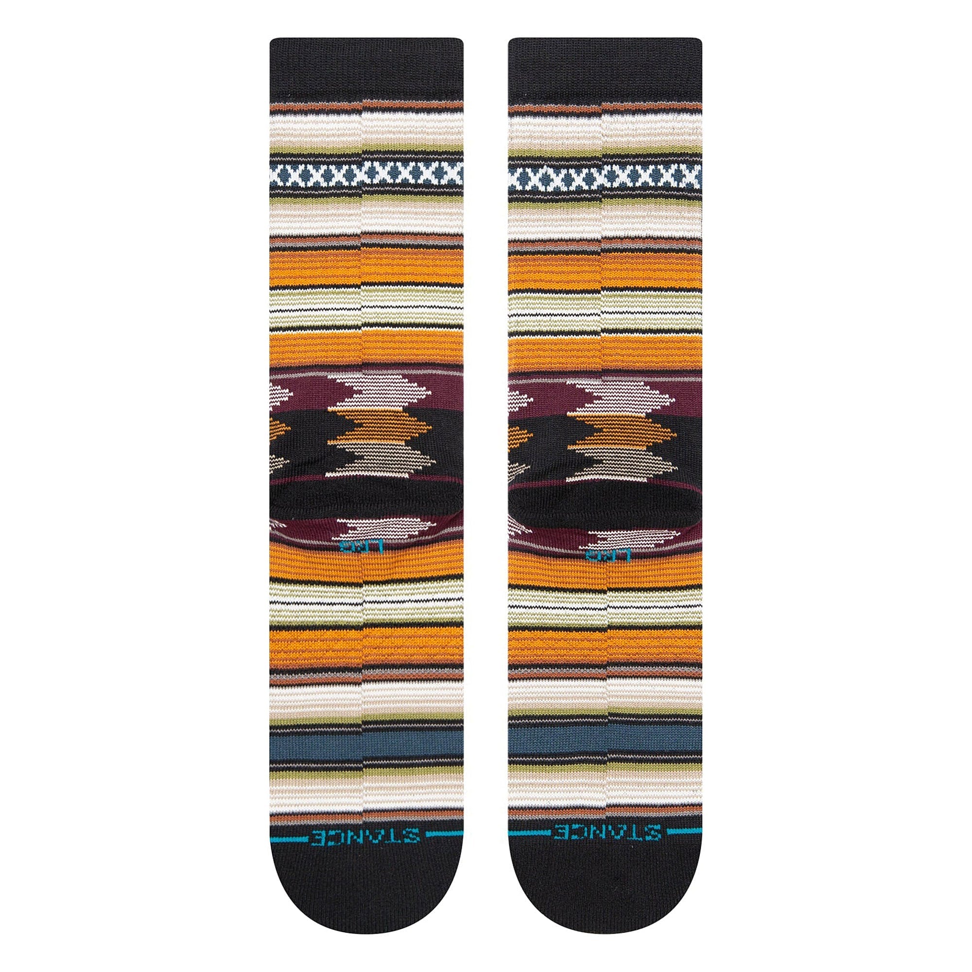 Stance Baron Socks Taupe Socks Close-up | Overkill