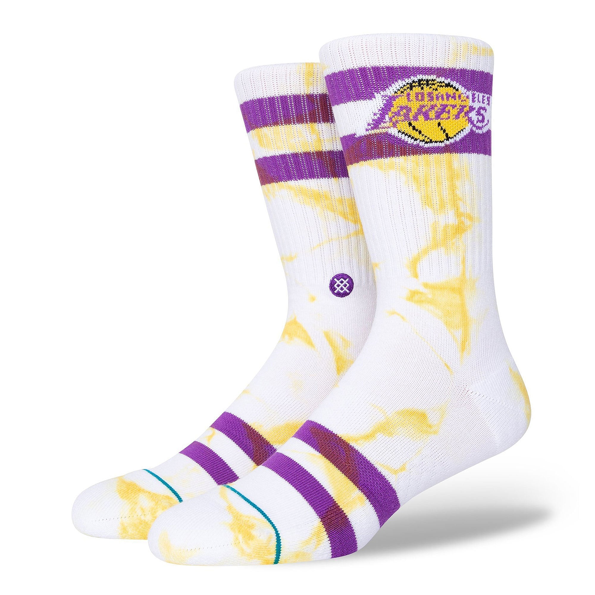 Stance Lakers Dyed Socks Gold Socks A556C21LAK-GLD | Overkill
