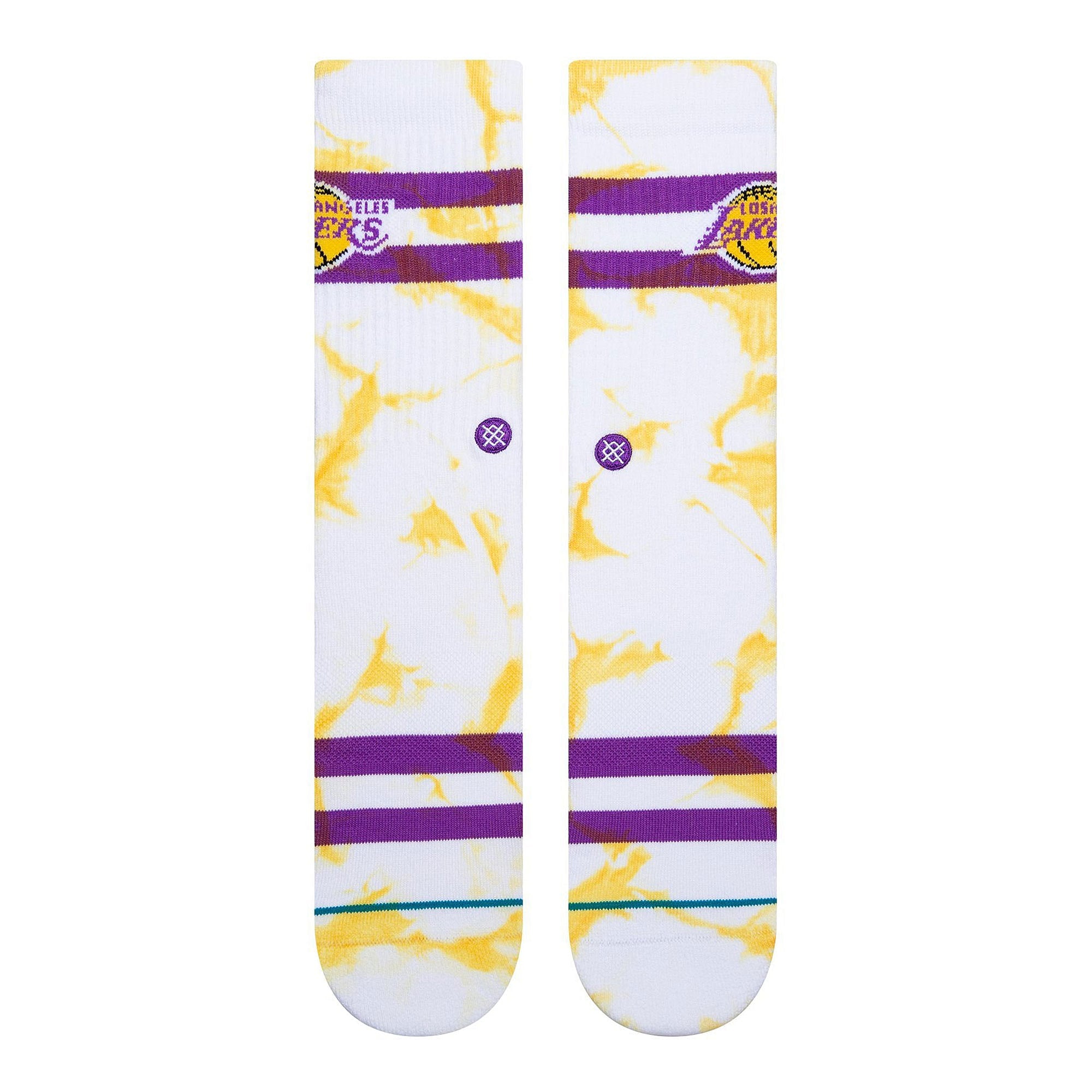 Stance Lakers Dyed Socks Gold Socks Material | Overkill