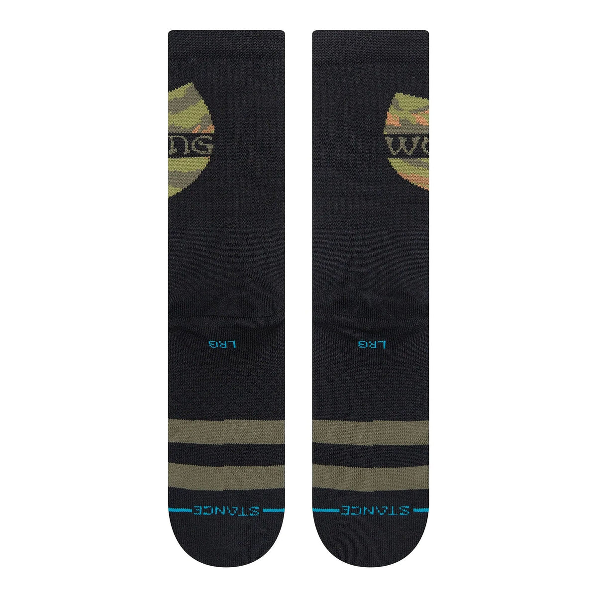Stance Clan In Da Front Socks Black Socks Close-up | Overkill