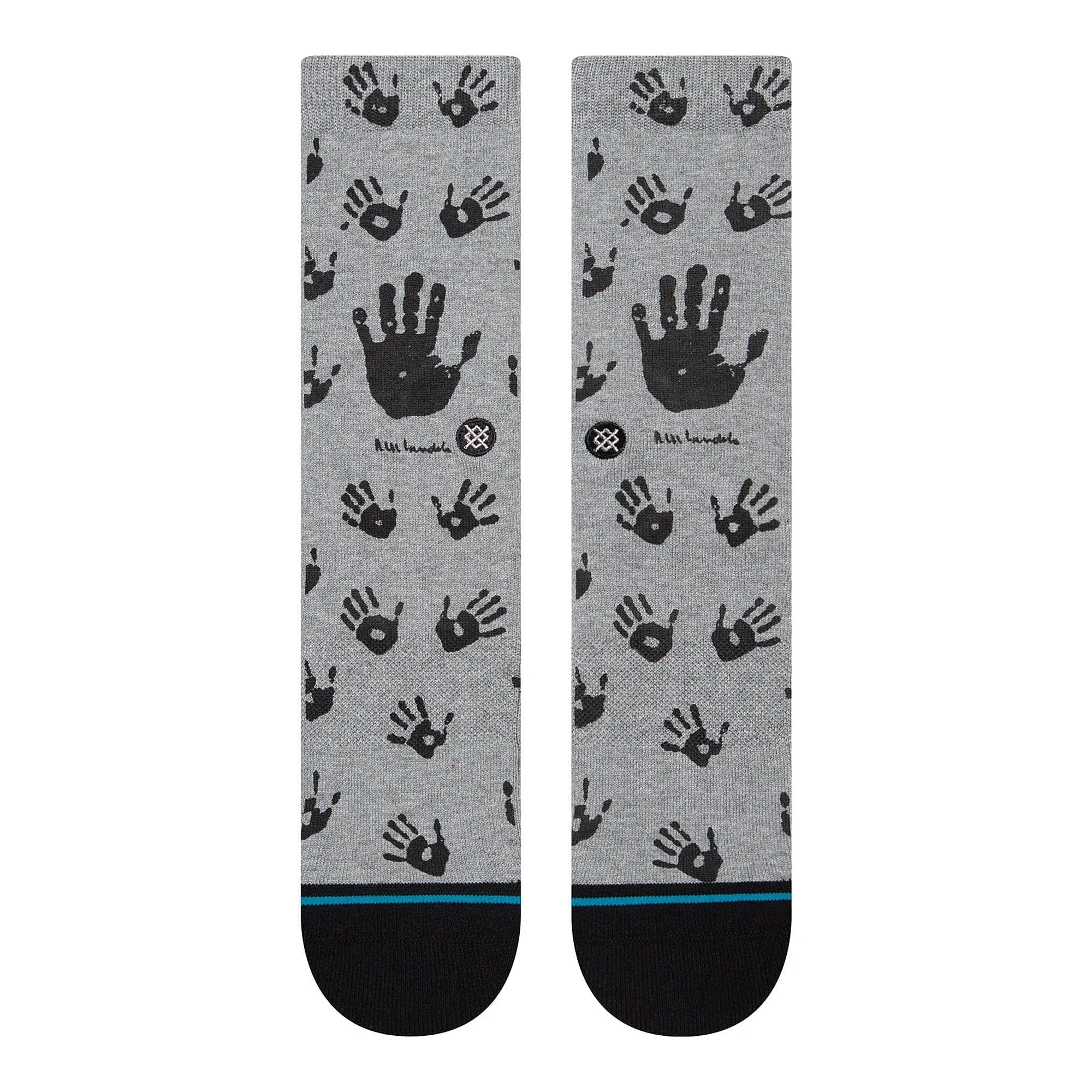 Stance House Of Mandela Socks Grey Socks Close-up | Overkill