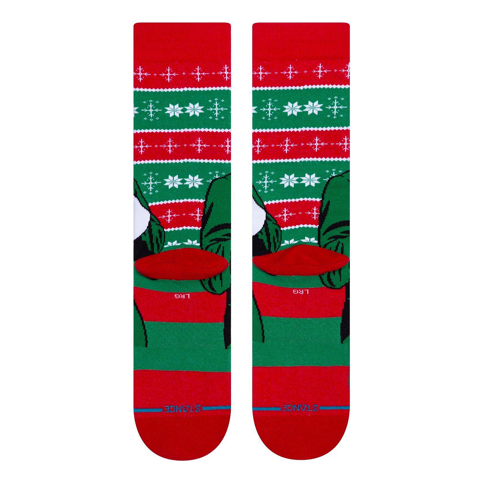 Stance Cold Outside Socks Red Socks Close-up | Overkill