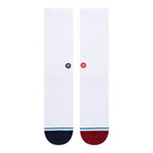 Stance Deboss Socks White Socks Material | Overkill