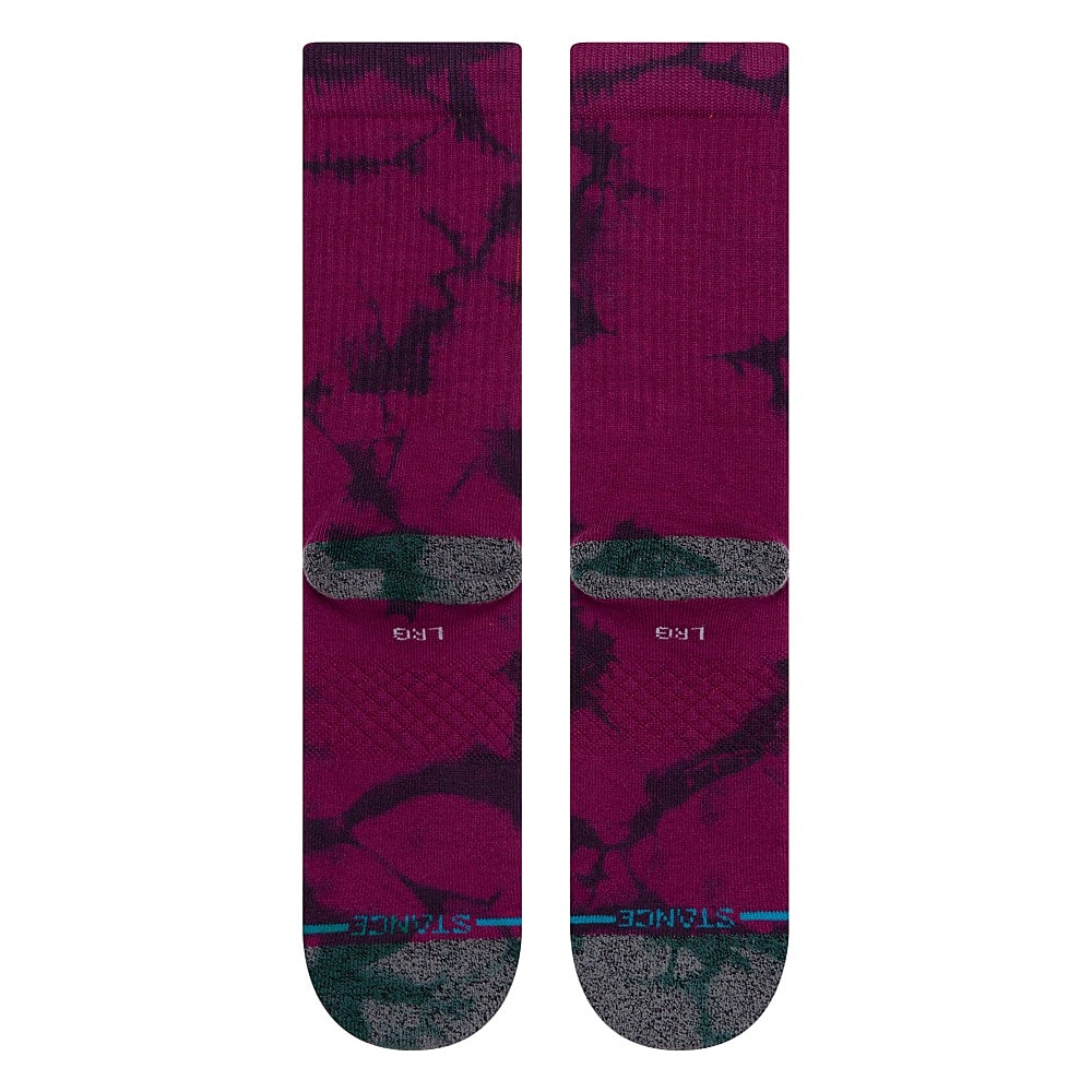 Stance Scarabaeus Socks Purple Socks Close-up | Overkill
