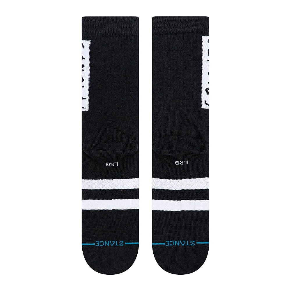 Stance The First One Socks Black Socks Close-up | Overkill