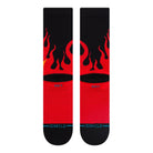 Stance Hot Licks Socks Black Socks Close-up | Overkill