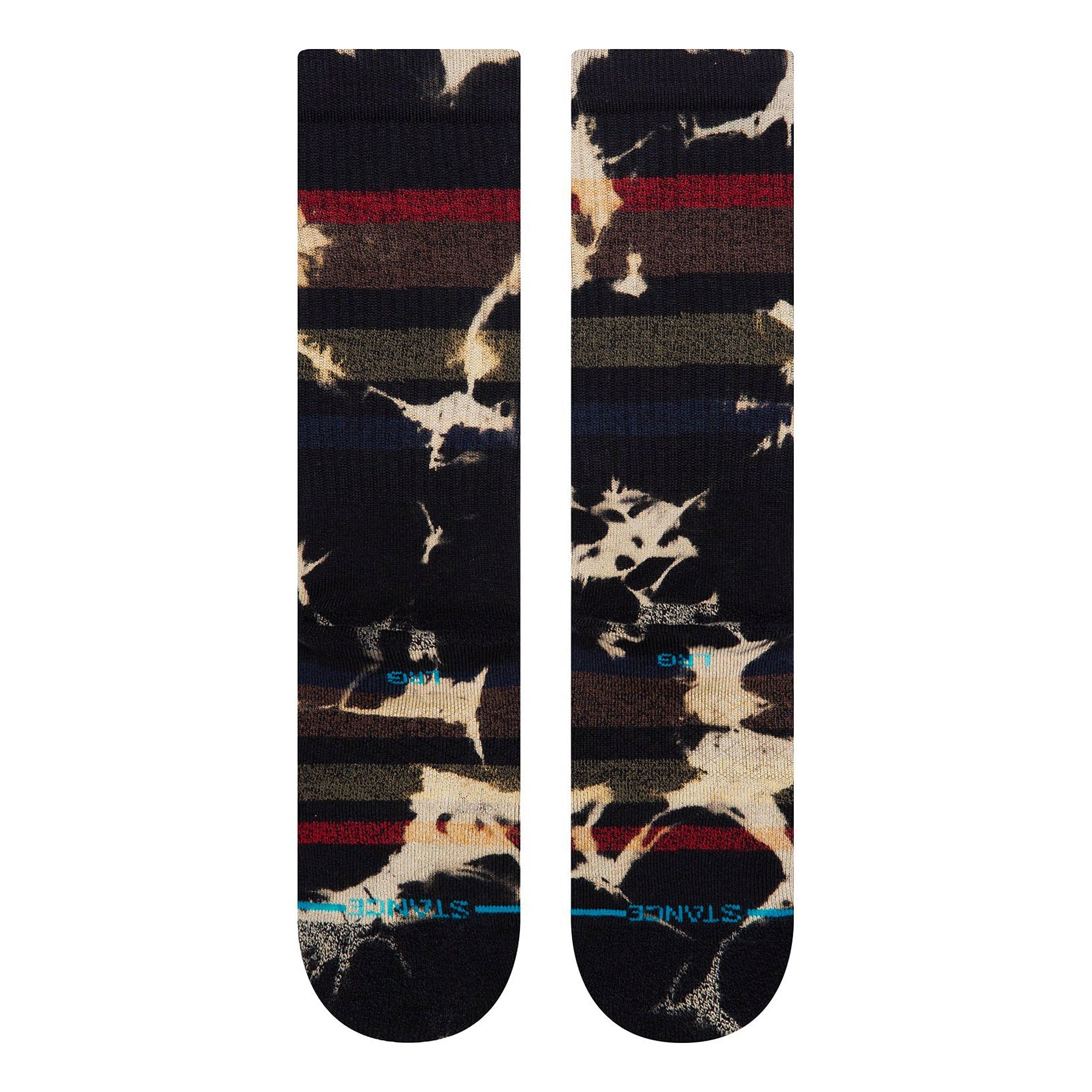 Stance Radiator Crew Socks Black Socks Close-up | Overkill