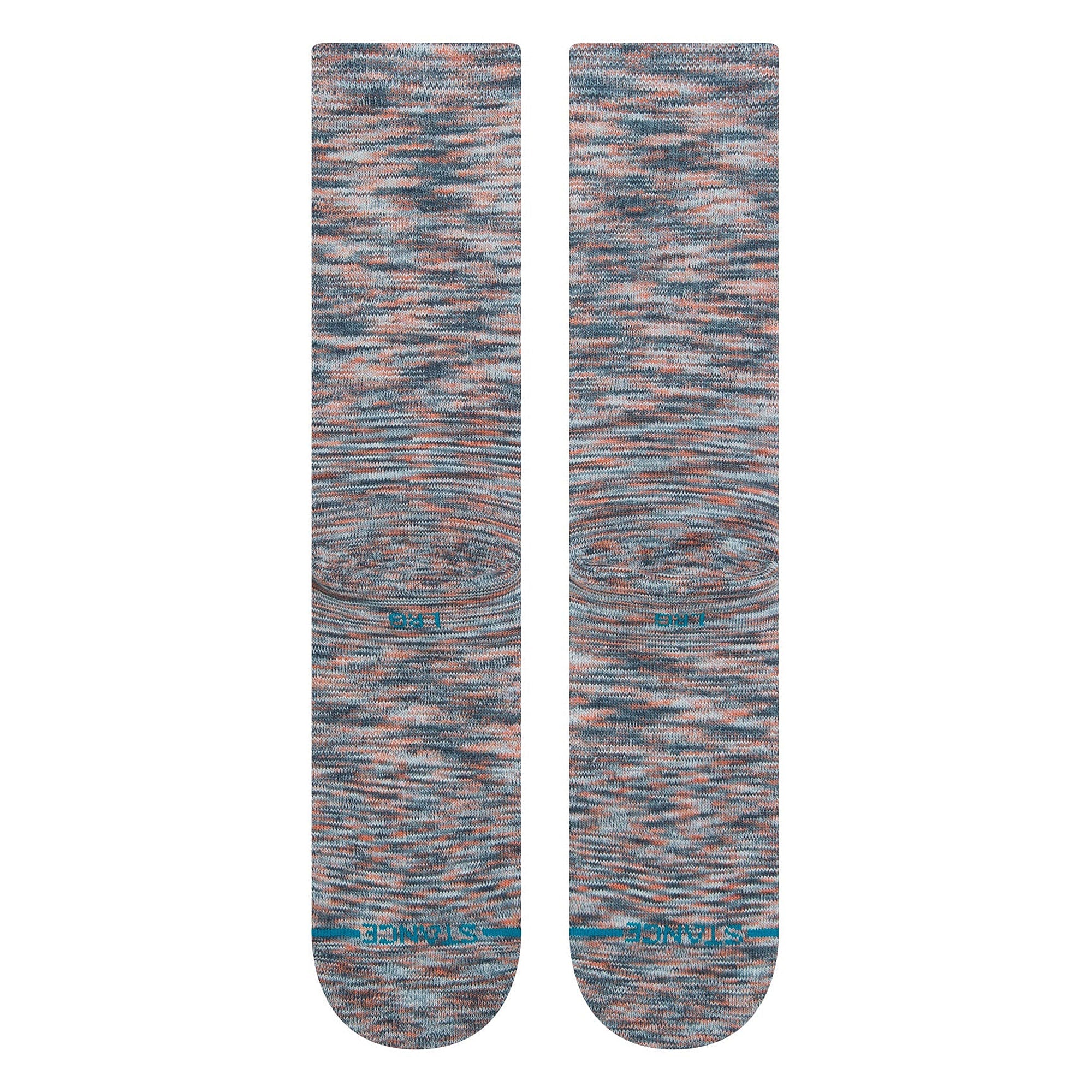Stance Cosmics Crew Socks Orange Socks Close-up | Overkill