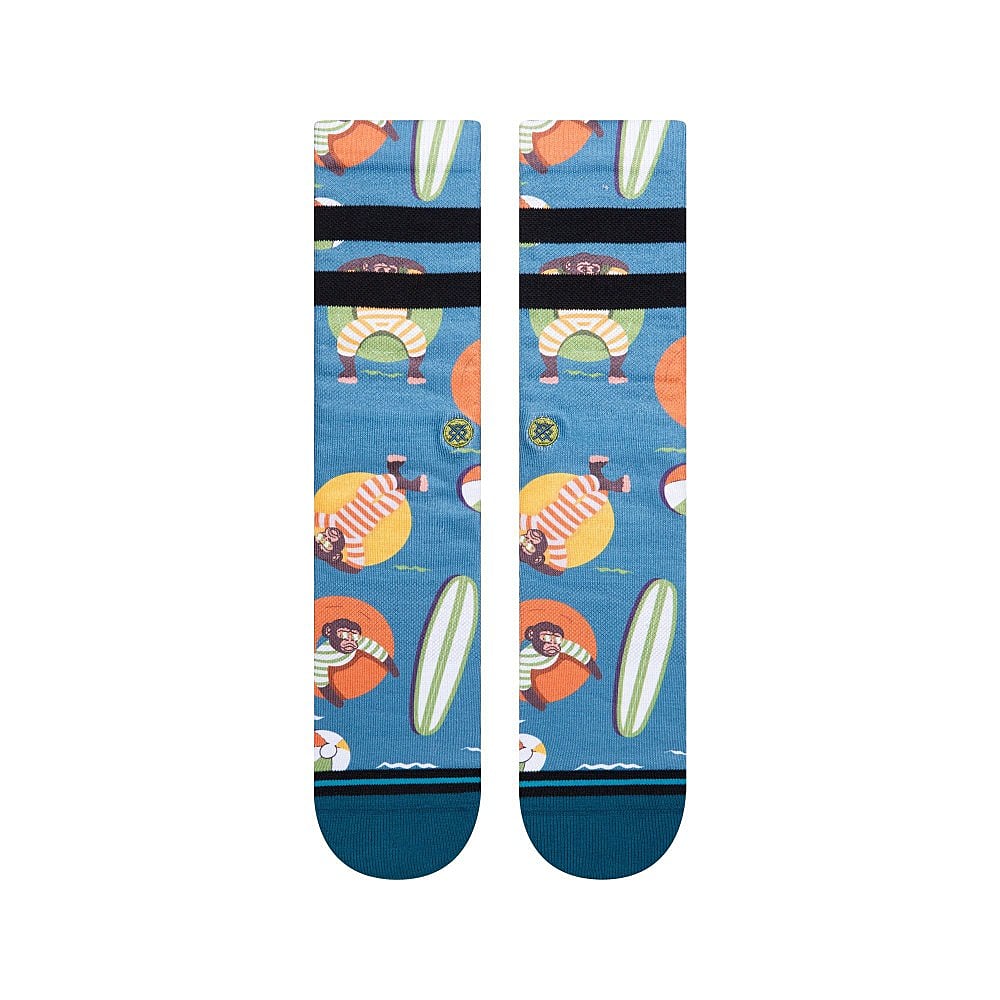 Stance Monkey Chillin Socks Teal Socks Material | Overkill