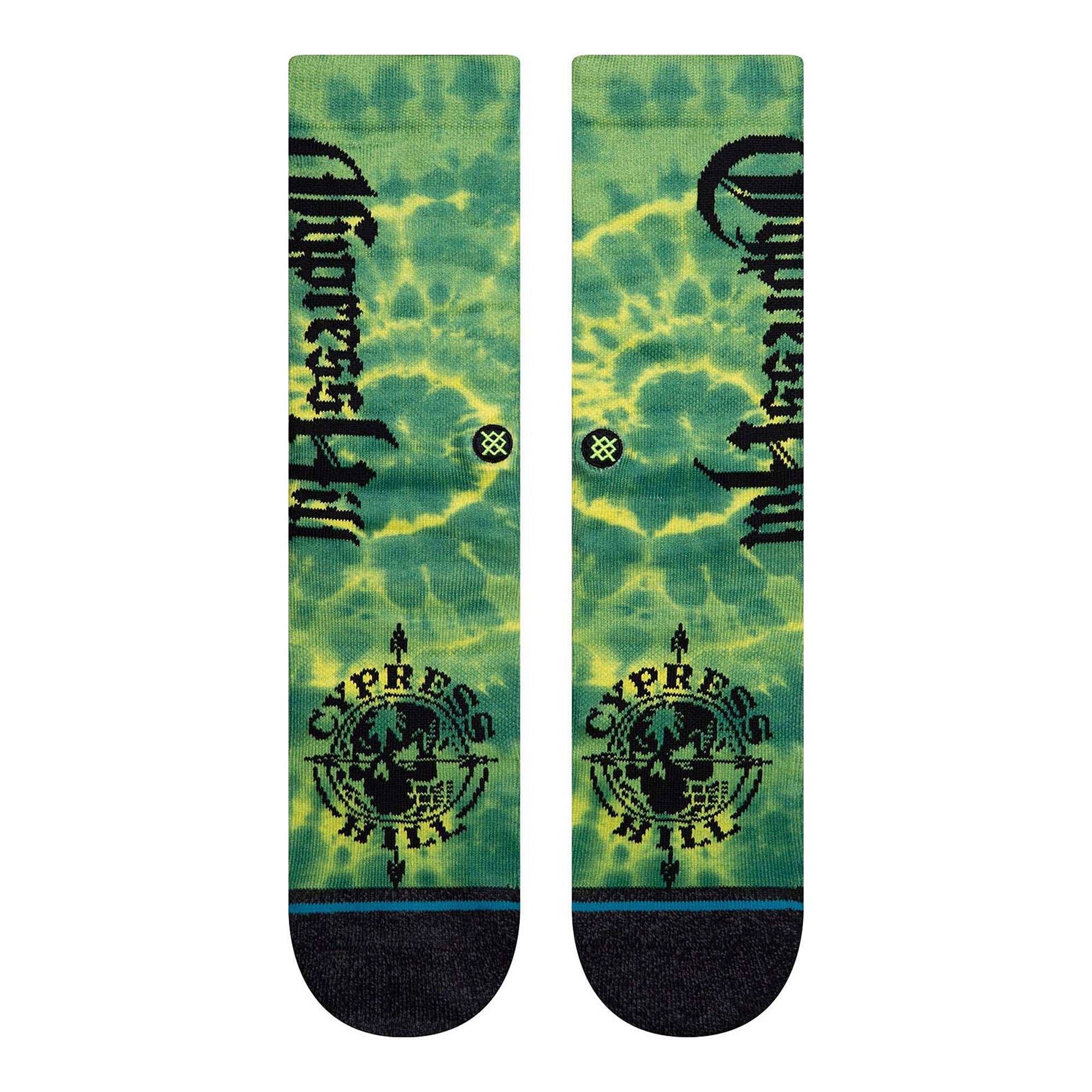 Stance Insane In The Brain Socks Green Socks Material | Overkill
