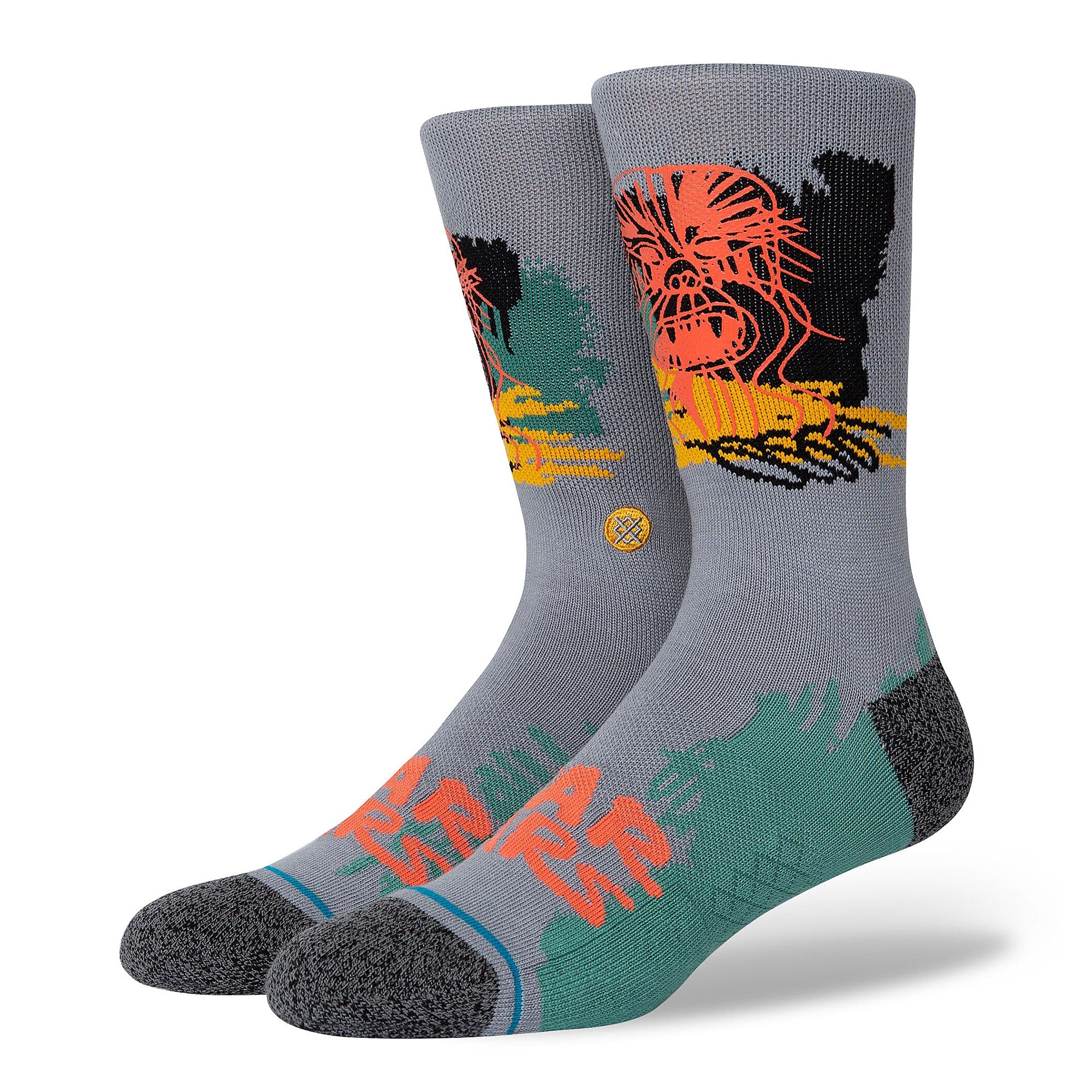 Stance Buffed Chewie Socks Grey Socks A558D20BUC-GRY | Overkill