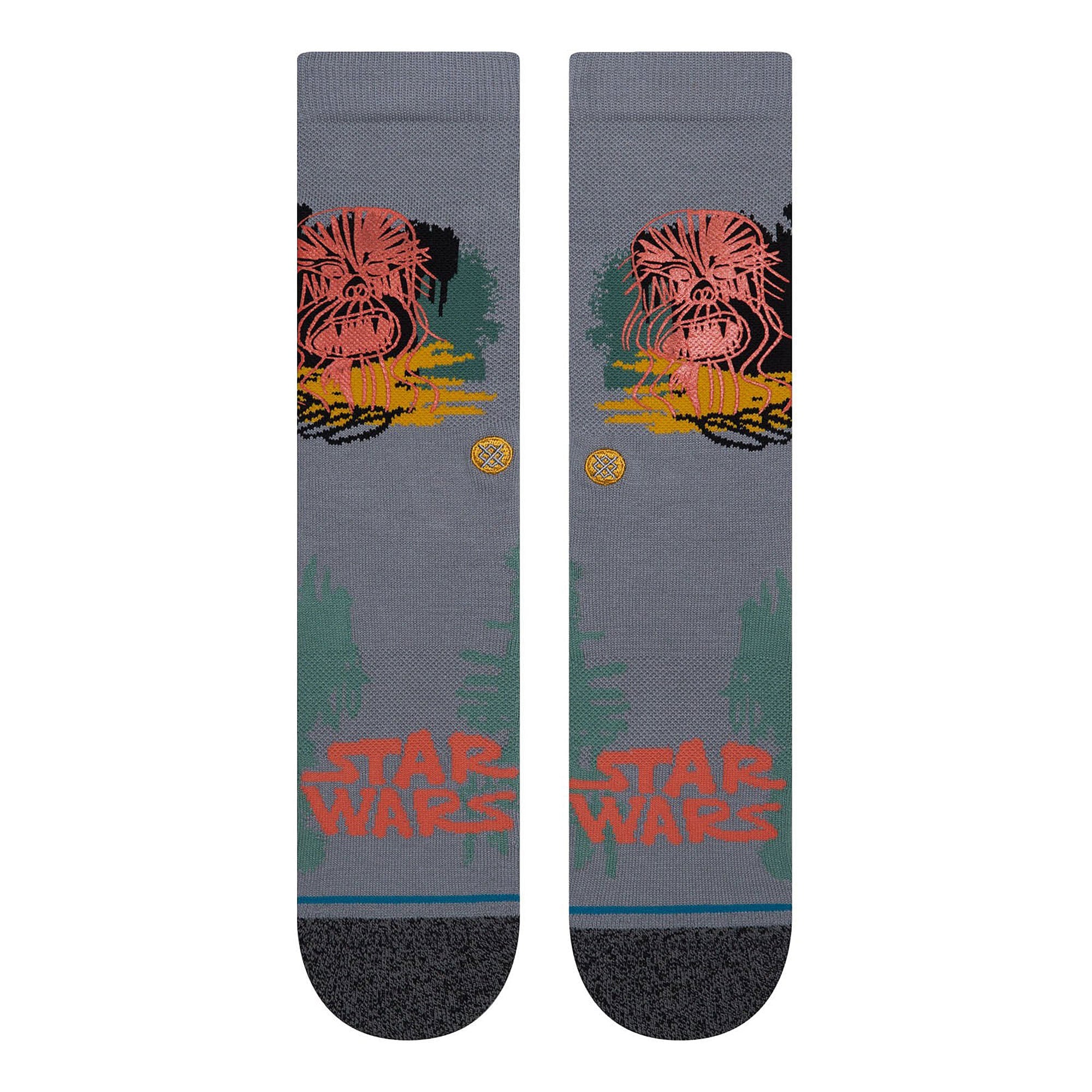 Stance Buffed Chewie Socks Grey Socks Material | Overkill