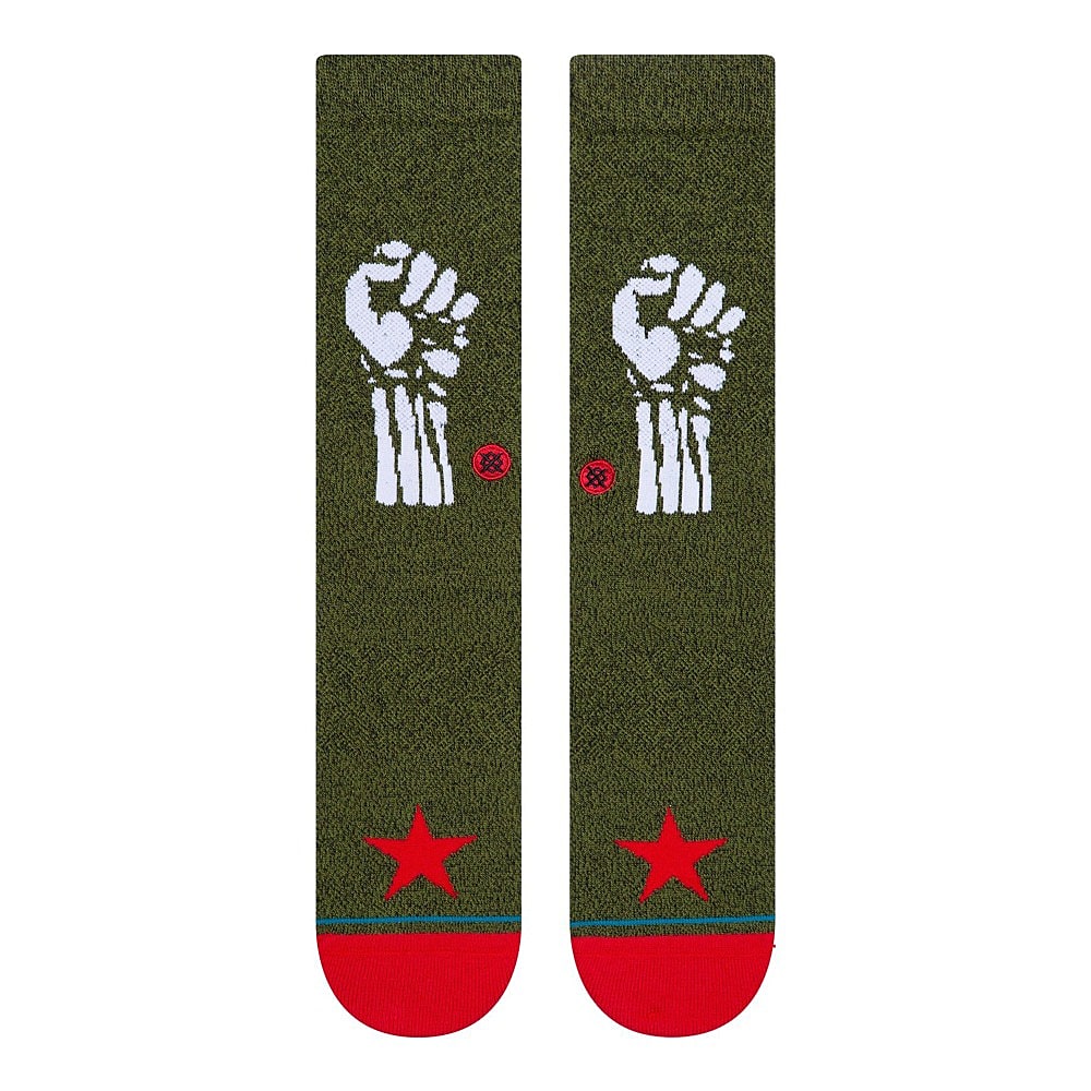 Stance Renegades Socks Army Green Socks Material | Overkill
