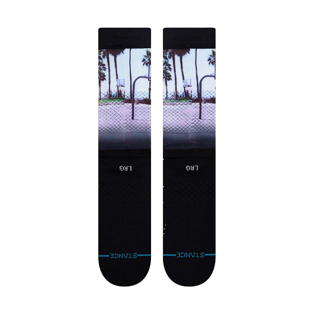 Stance Sid And Billy Socks Black Socks Close-up | Overkill