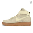 Nike air force 1 high 07 lv8 Muslin / Muslin - Gum Med Brown - Ivory High Top Sneakers AA1118 100 | Overkill