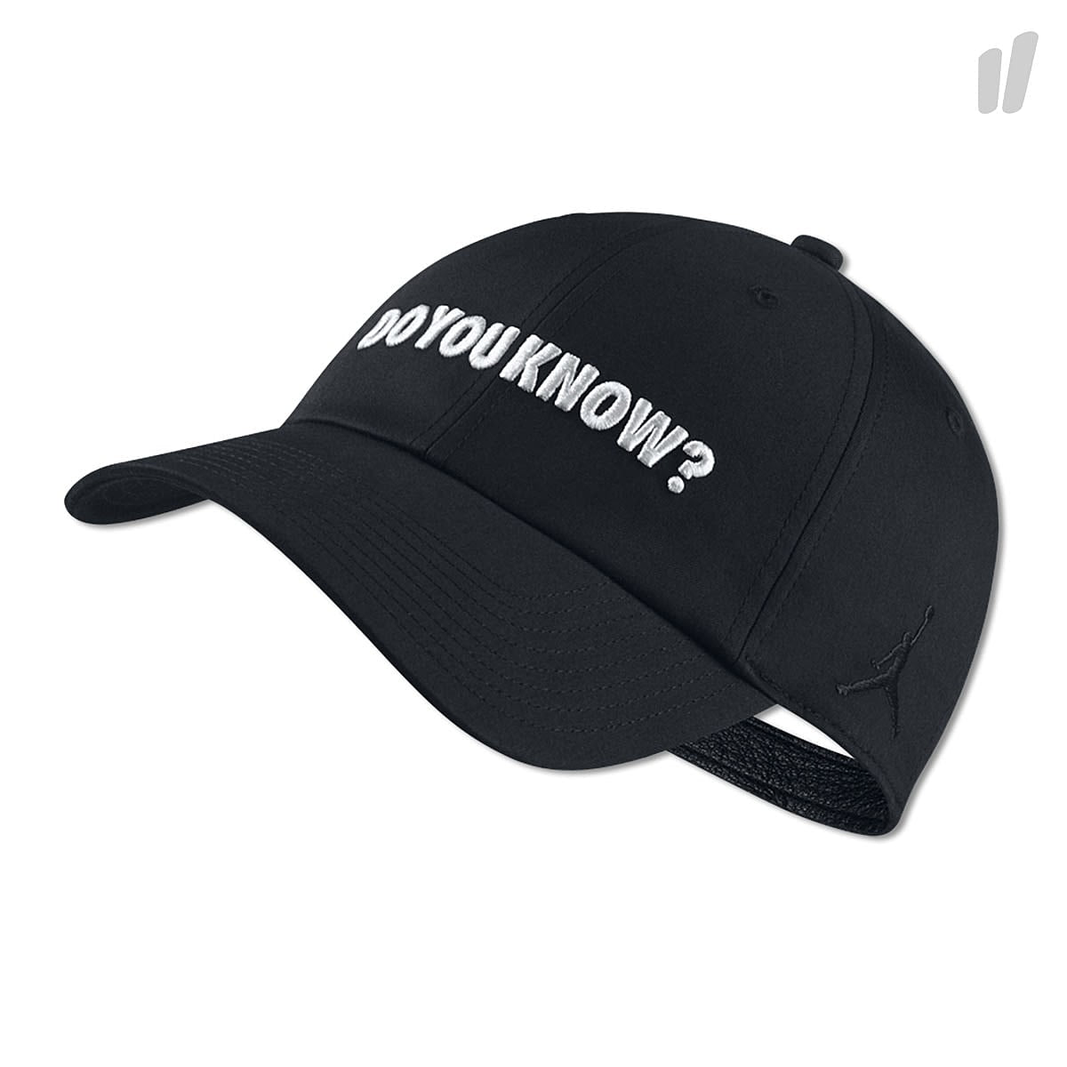 Jordan Air Jordan Heritage 86 D.Y.K. Cap Black / White Caps AA3790 010 | Overkill