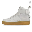 Nike wmns sf air force 1 mid Vast Grey / Vast Grey - Gum Light Brown High Top Sneakers AA3966 005 | Overkill