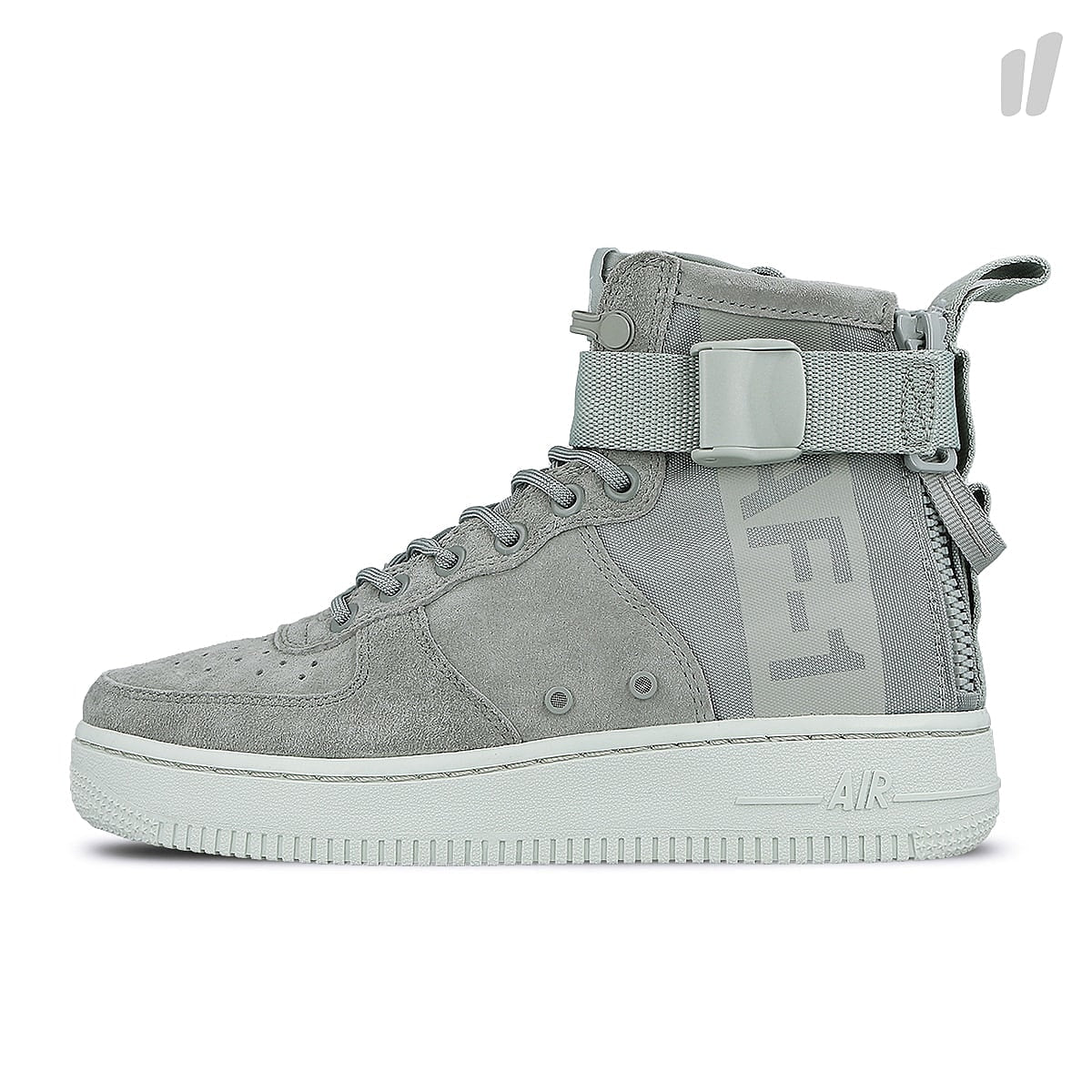 Nike wmns sf air force 1 mid Light Pumice-Light Pumice - Barely Grey High Top Sneakers AA3966 006 | Overkill