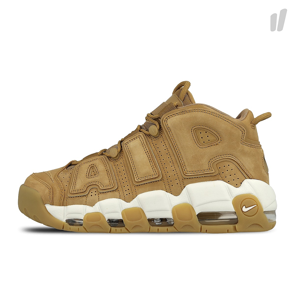 Nike air more uptempo `96 premium Flax / Flax - Phantom - Gum Light Brown Sneakers  | Overkill