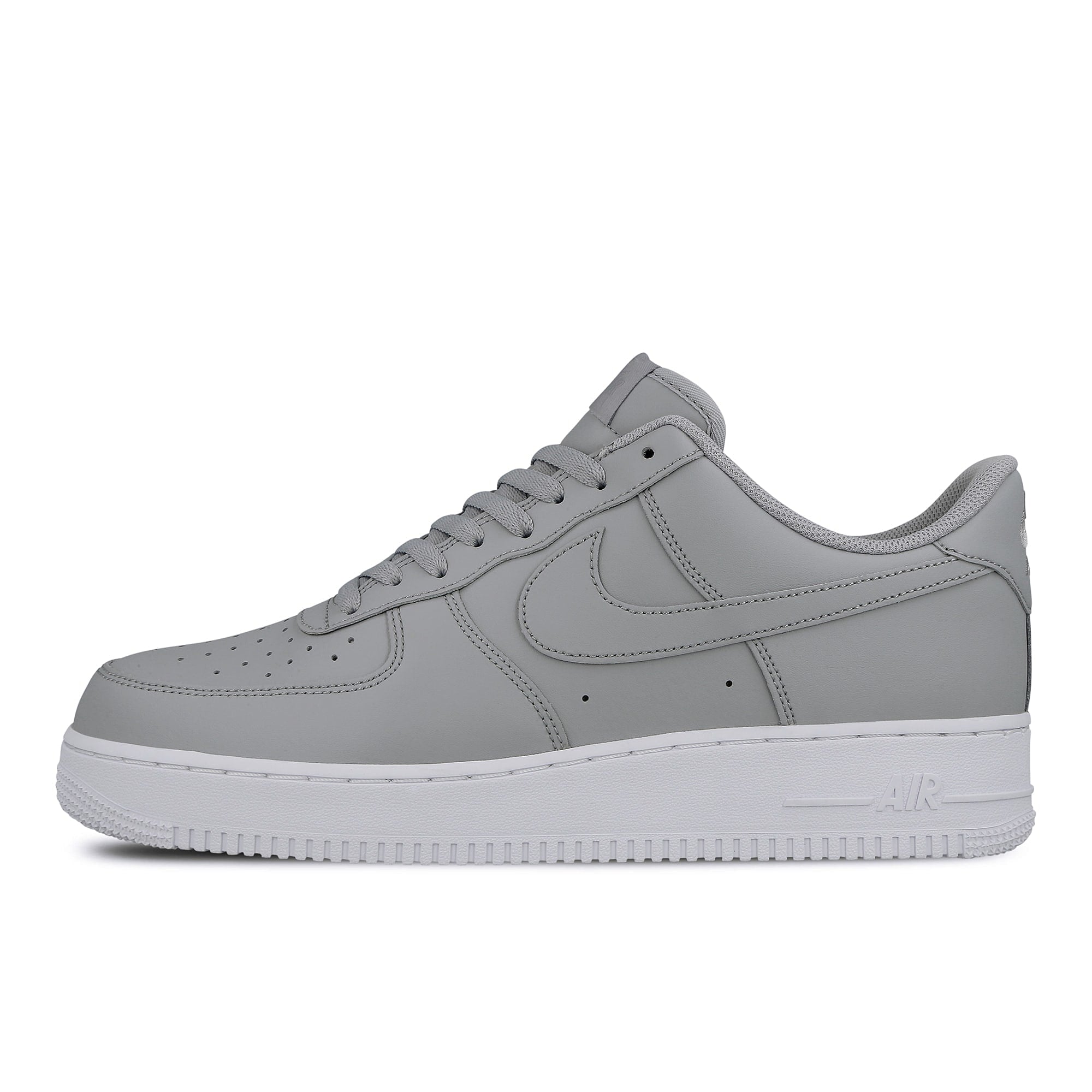 Nike air force 1 '07 Wolf Grey-Wolf Grey - White Low Top Sneakers AA4083 010 | Overkill