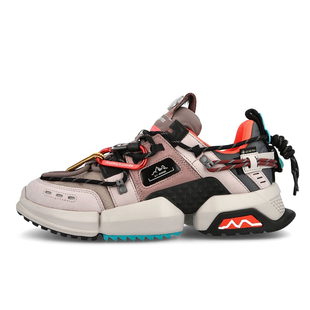 Li-Ning titan gtx Whitebait Gray / Coal Gray / Turbulence Grey  AGLQ135-2K | Overkill