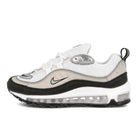 Nike wmns air max 98 White-Metallic Silver - Desert Sand - Black Sneakers AH6799 116 | Overkill