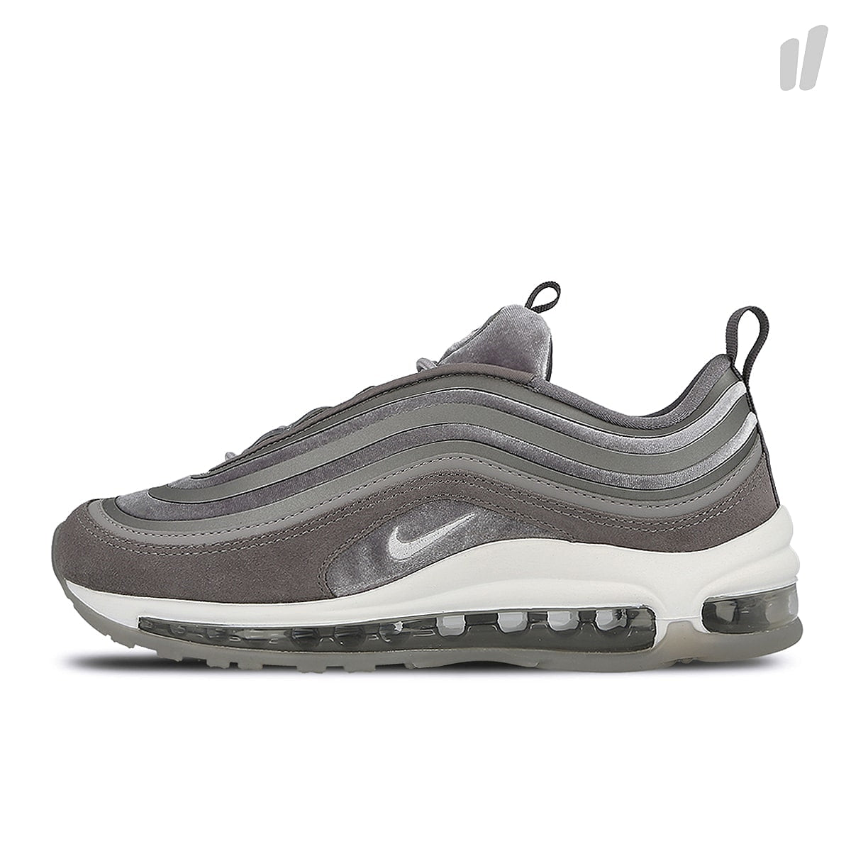 Nike wmns air max 97 ultra lux Gunsmoke-Summit White - Atmosphere Grey Sneakers AH6805 001 | Overkill