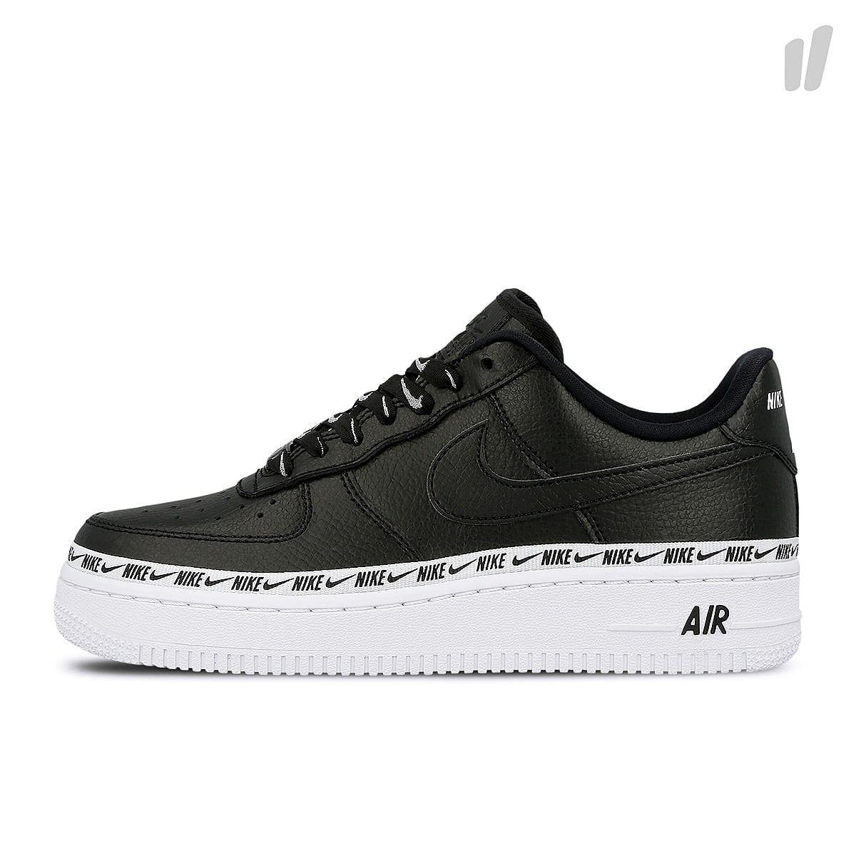 Nike wmns air force 1 `07 se premium Black-Black - White Low Top Sneakers AH6827 002 | Overkill