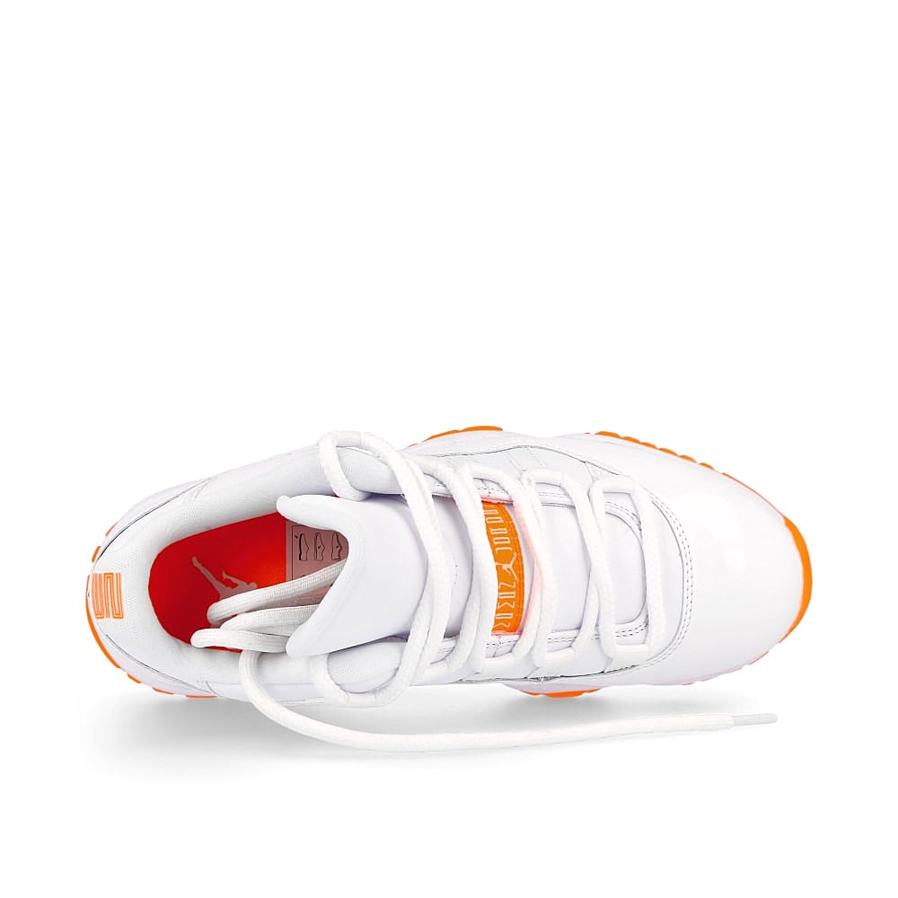 Jordan Wmns Air Jordan 11 Retro Low White / Bright Citrus  Detail view 1 | Overkill