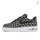 Nike air force 1 `07 qs Black / Black - White Low Top Sneakers AH8462 001 | Overkill