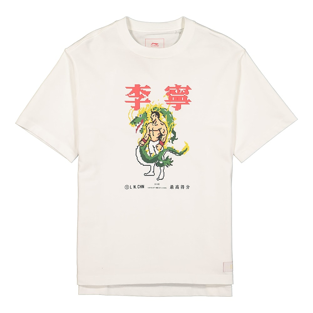 Li-Ning S/S Tee White T-Shirts AHSQ557-1K | Overkill
