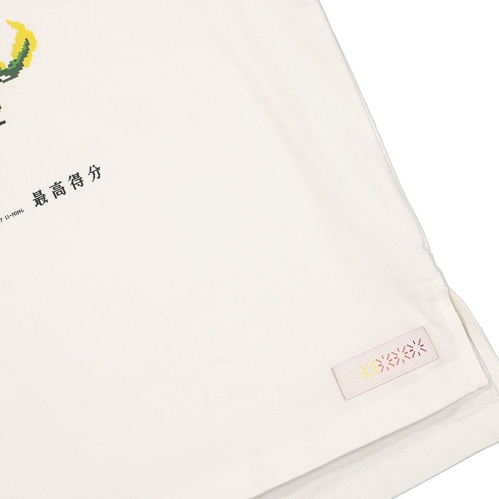 Li-Ning S/S Tee White T-Shirts Detailfoto | Overkill