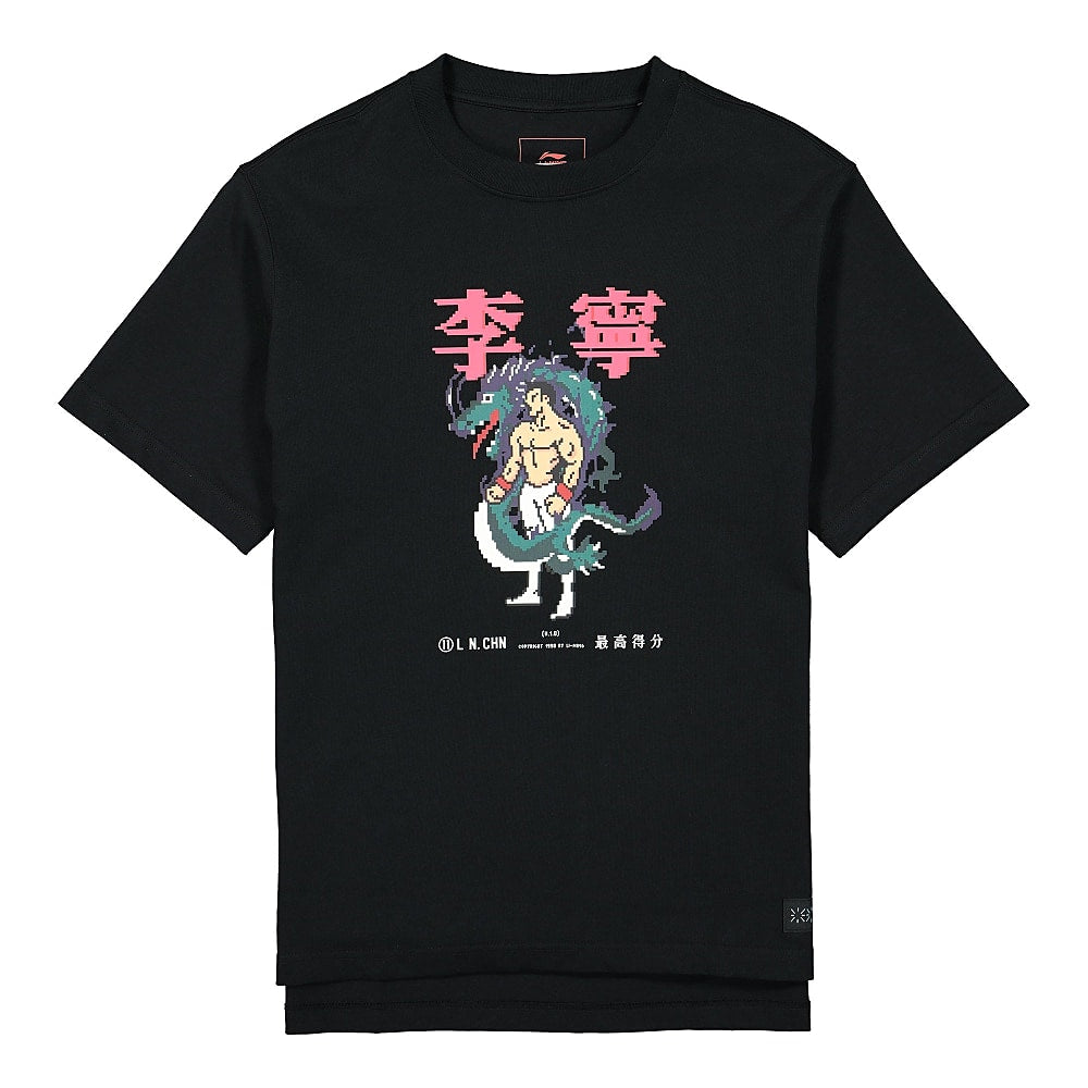 Li-Ning S/S Tee Black T-Shirts AHSQ557-2K | Overkill
