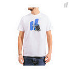 Need More Overkill x Need More Air BW T-Shirt White T-Shirts 19521 | Overkill