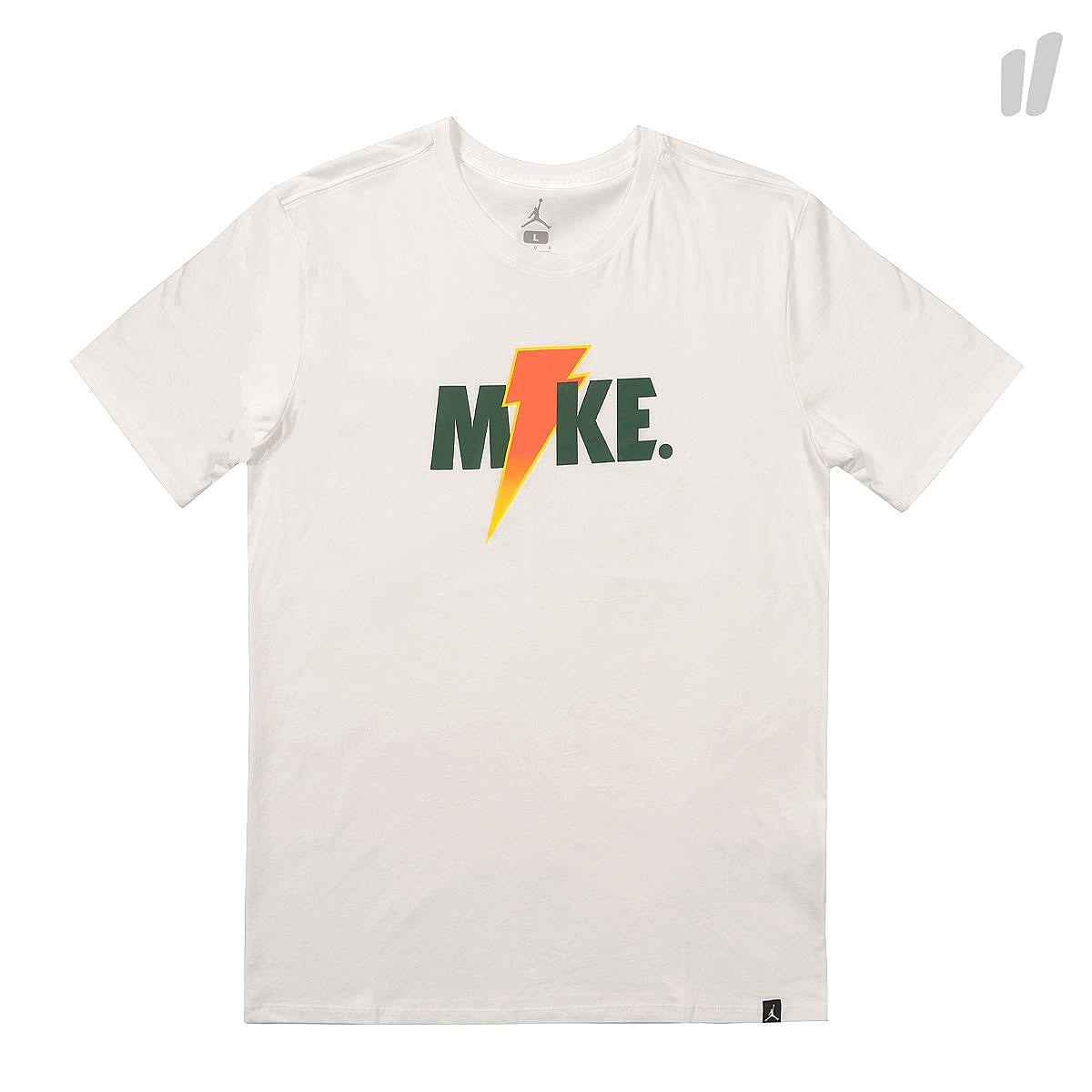 Jordan Air Jordan Like Mike Lightning Tee White T-Shirts AJ1163 100 | Overkill