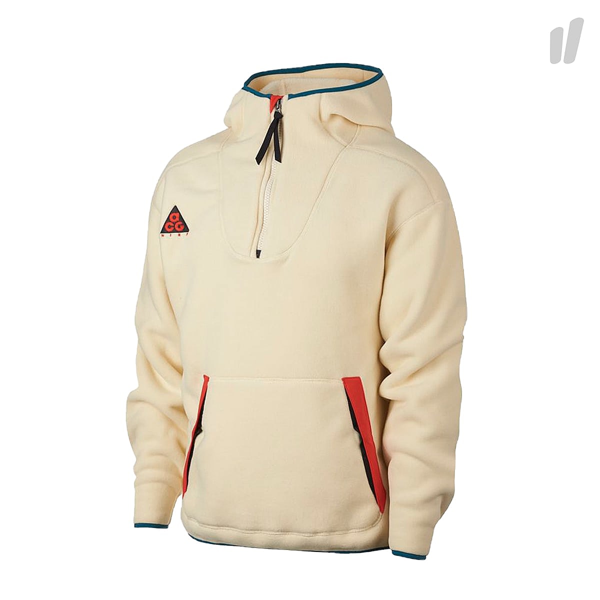 Nike ACG Sherpa Fleece Hoodie Light Cream Hoodies AJ2014 010 | Overkill