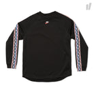 Nike Taped Longsleeve Top Black / Sail Longsleeves AJ2298 010 | Overkill