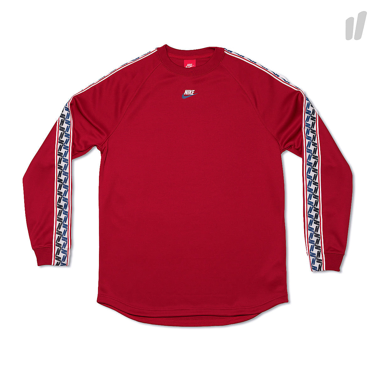 Nike Taped Longsleeve Top Gym Red / Sail Longsleeves AJ2298 687 | Overkill
