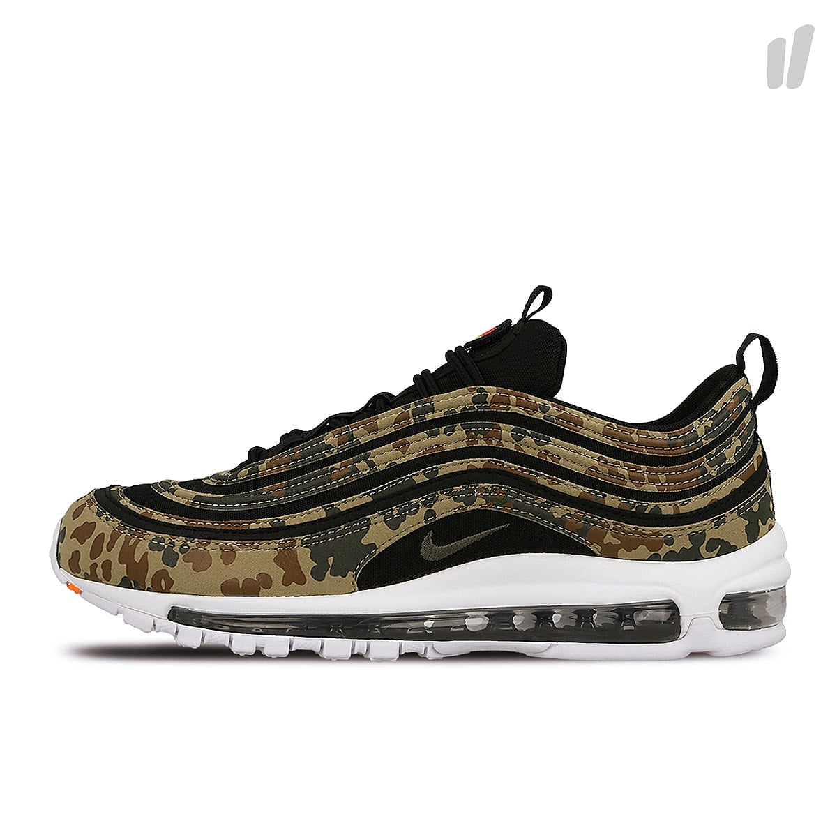 Nike air max 97 premium Bamboo / Black - DK Khaki - Sequoia Sneakers AJ2614 204 | Overkill