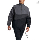 Nike Sportswear VW Swoosh Woven Half Zip Jacket Black / Anthracite / Dark Grey / Anthracite Jackets AJ2696 011 | Overkill