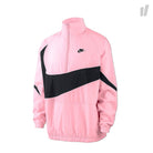 Nike Swoosh Woven Halfzip Jacket Pink / Black / Black Jackets AJ2696 686 | Overkill