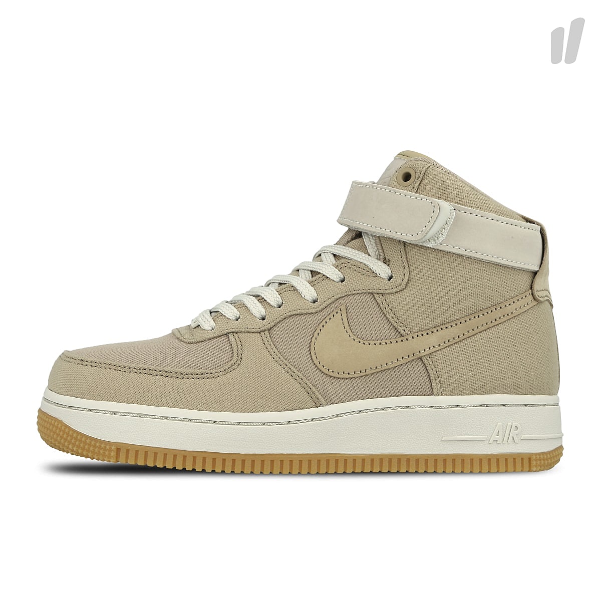 Nike wmns air force 1 hi ut Khaki / Khaki - Light Bone - Gum Light Brown High Top Sneakers AJ2775 200 | Overkill