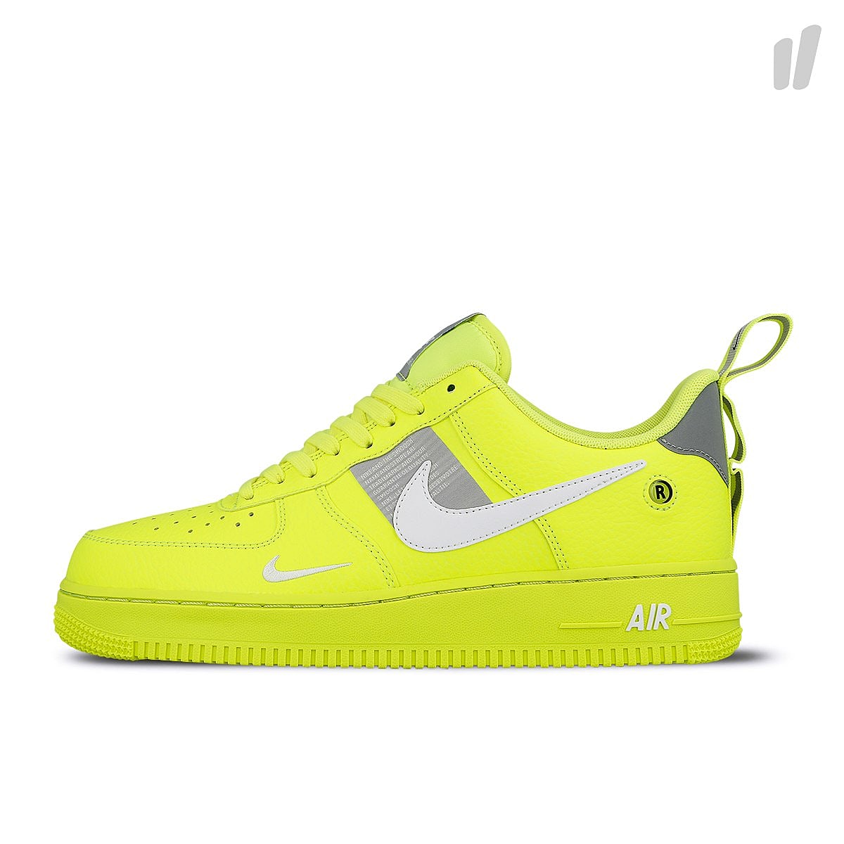 Nike air force 1 `07 lv8 utility Volt-White - Black - Wolf Grey Low Top Sneakers AJ7747 700 | Overkill